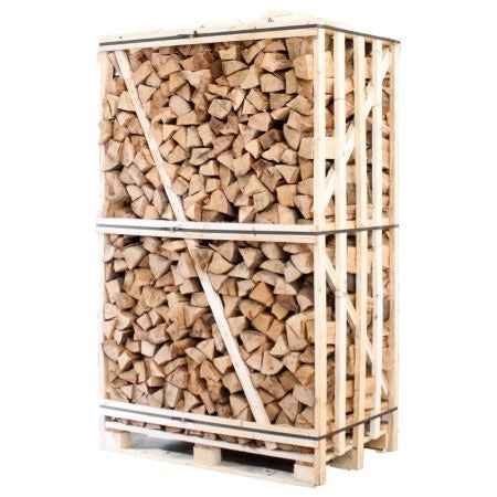 Buche Brennholz kammergetrocknet 33 cm – ganze Palette 900 kg