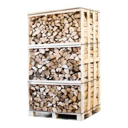 Hainbuche Brennholz kammergetrocknet 25 cm – ganze Palette 900 kg