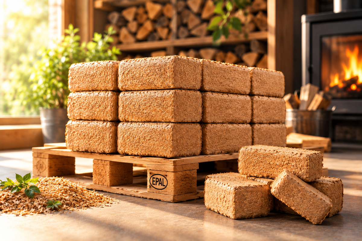 HOLZBRIKETTS